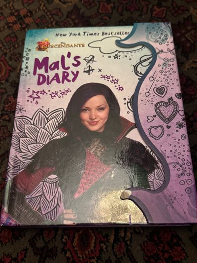 Hardcover Mal's  diary from descendants