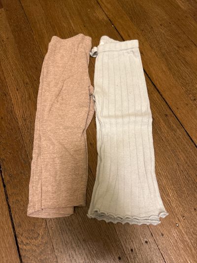 Carters Blue and Tan Pants Set 12-18 Months