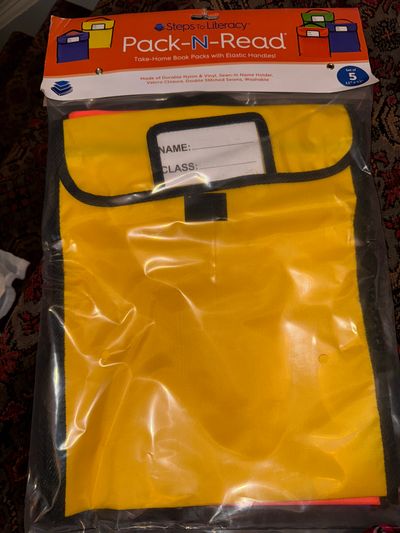Brand new pack n read 5 book bags retail $25