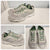 LI Bean Sneakers gray and green 8 (Adult)