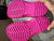 New with Tags Pink Crocs Rainboots $50 retail 13 (Lil' Kid)