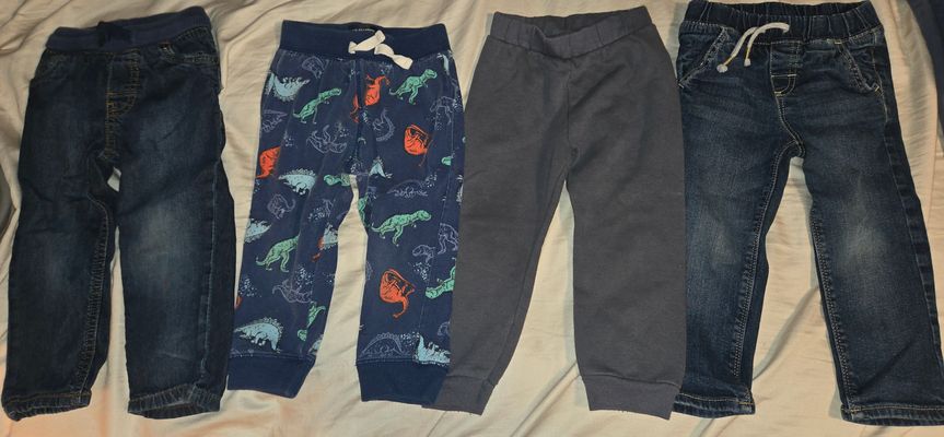 Set of 4 Boys Pants 2T  2T
