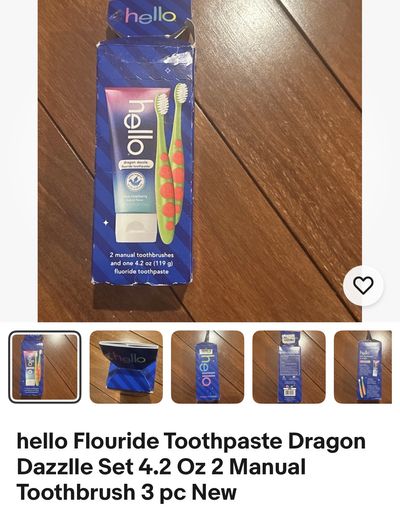 Brand new Toothbrush and paste kit