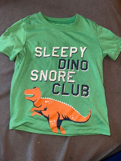 Carters Green graphic tee 3T