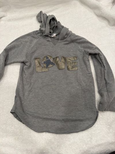 Random Hearts Hoodie 6T/6