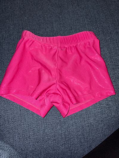 Size 3T pink sparkle gymnastics shorts