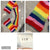 Rainbow Long sleeve super crop top 10-12
