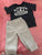 Babies R Us Baseball Outfit  6-9 Months