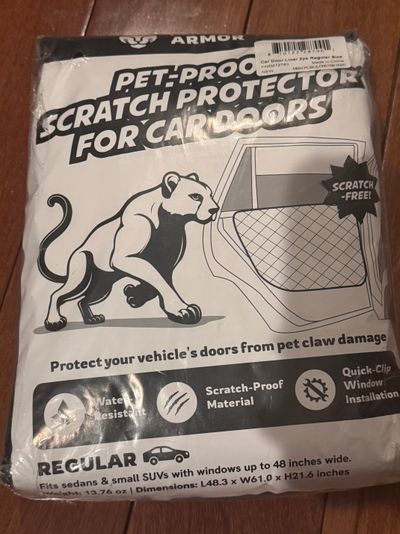Brand new panther armor, car, pet scratch Protector $30 for your car door fits sedans and small SUVs 2 pack