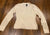 New York and Company Off white v-neck sweater Women's - XS