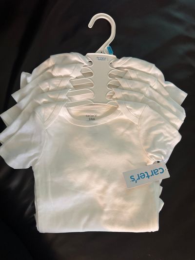Carters NEW- 5pc White Onesie Set 24 Months