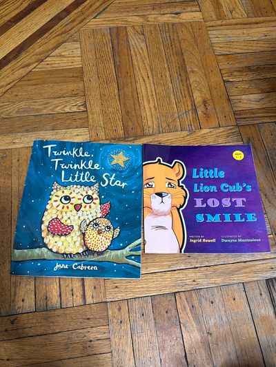 Animal books lion lost smile Twinkle twinkle little star