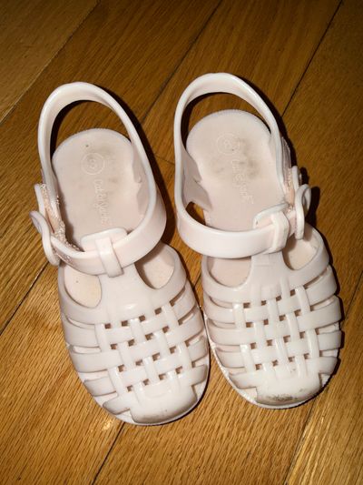 Cat & Jack Light pink jelly sandal 8 (Toddler)