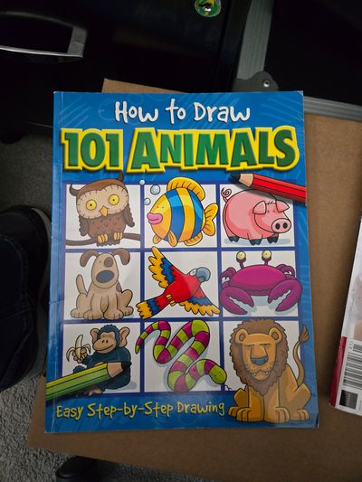 How to draw 101 Animals softcobver basic drawing