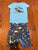 Gymboree Dino short pj set 12-18 mo 12 Months