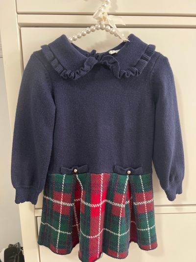 Janie and jack Like new such a beautiful dress , elegant 4T