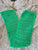 Handmade Neon Green Scarf