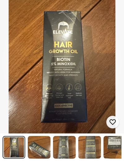 : brand new elevate hair, growth, oil, biotin, and Minoxidil repairs, extremely damaged, scalp and hair
