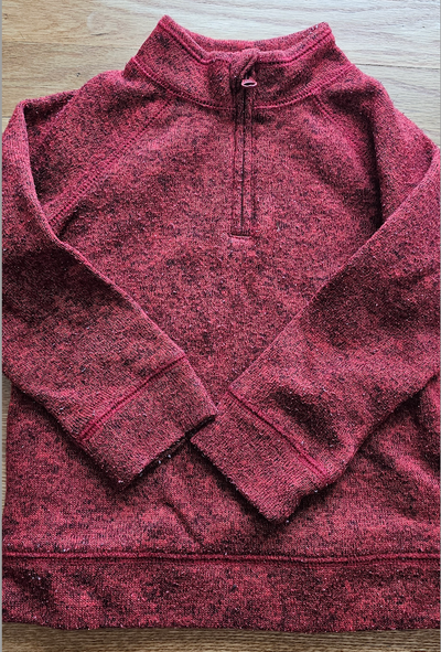Jumping Beans Excellent condition quarter zip pullover sweatshirt 24 Months