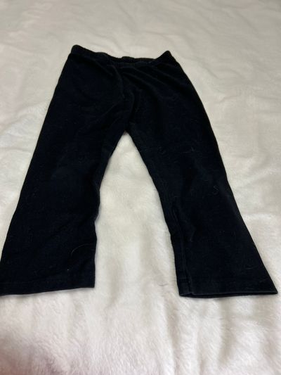 Childrens place Black capris leggings 7-8