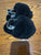 Ugg Girls black fuzzy slippers 7 (Toddler)