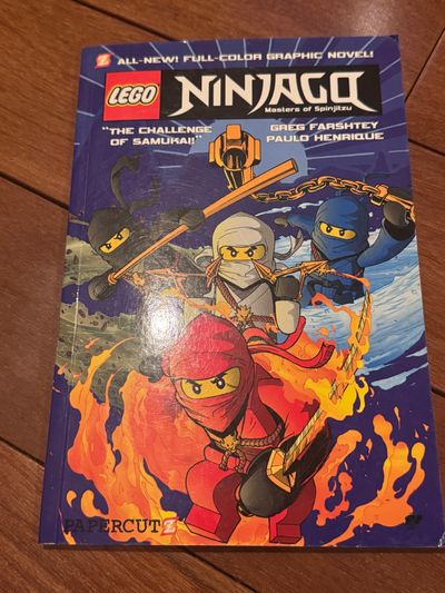 Lego Ninjago challenge book