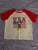 Primark- Mickey And Friends Mickey Mouse USA  Crop Top 10-12