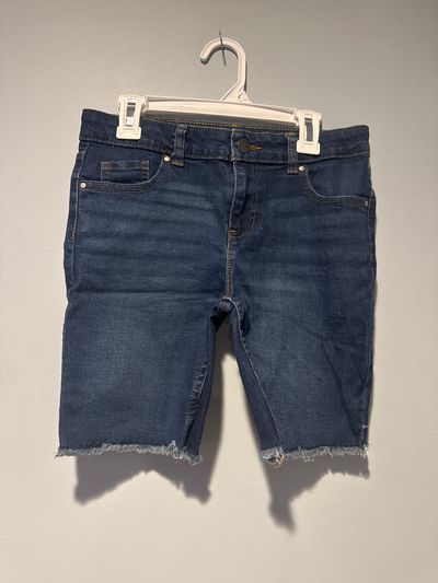Wonder Nation size 12 Dark Denim long shorts 10-12