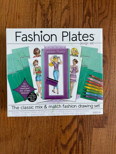 Fashion Plates Design Set