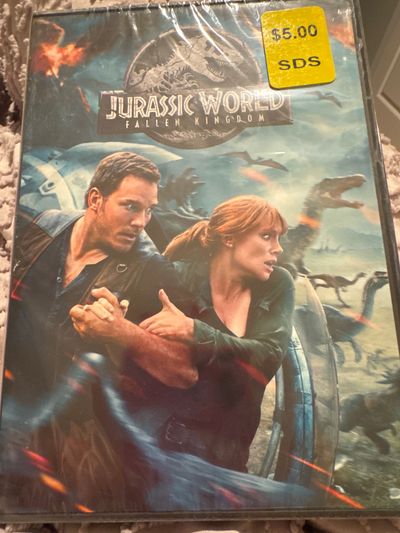 We have new sealed, Jurassic World fallen kingdom, DVD