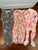 Burts Bees, Jessica Simpson and Nicole Miller 3-6 Footie Zipper PJs Pajamas 3-6M. Name Brand. 3-6 Months