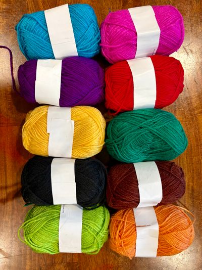 NEW PACK OF YARN 10 colors!