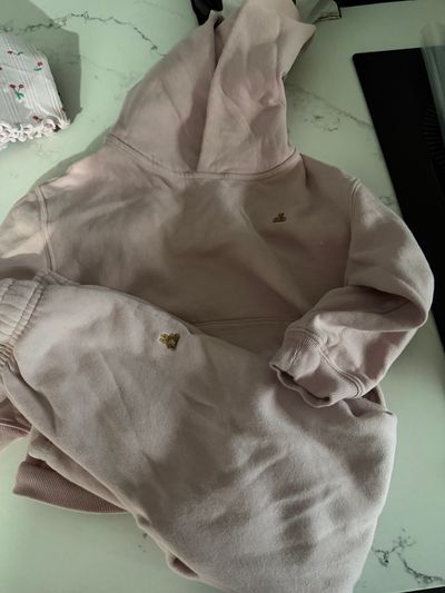 Baby gap Mauve little bear sweat suit 5T/5