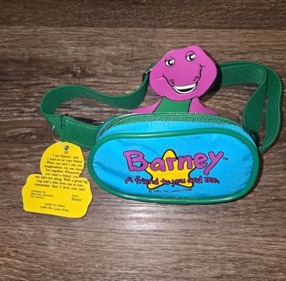 The Lyons Group 1993 NWT Vintage Kids Barney coin purse