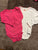 Carters long sleeve onesie size 24m Pink and white 24 Months