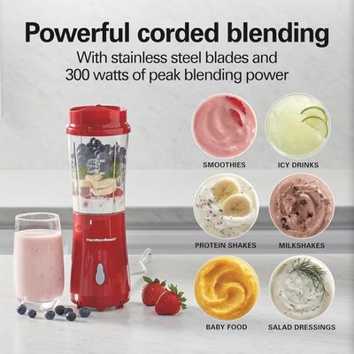 Hamilton Beach Personal Blender with Travel Lid Brand New