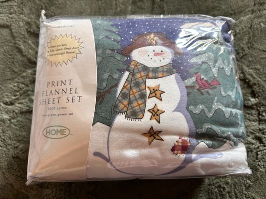 Home Brand new queen set flannel