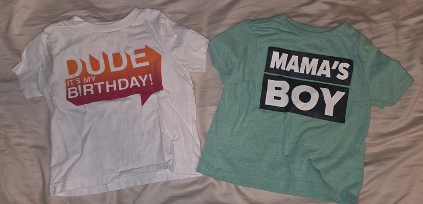 Set of 2 Boys shirts  12-18 Months