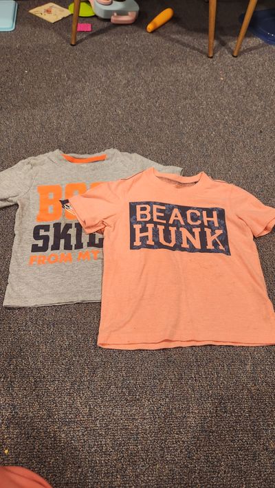 Carter's 2 tshirts 2T