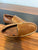 Perry Ellis Tan Slip On Dress Shoes- Excellent Condition 8 (Toddler)