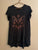 American Eagle Soft Charcoal Gray Bird Tshirt Women's - S