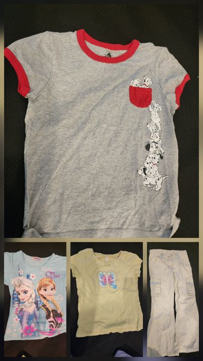 Disney, gymboree Lot of size 6 cloth. As in picture 6T/6