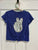 Wonder Nation sequin flip peace front tie flip sequin tshirt 5T