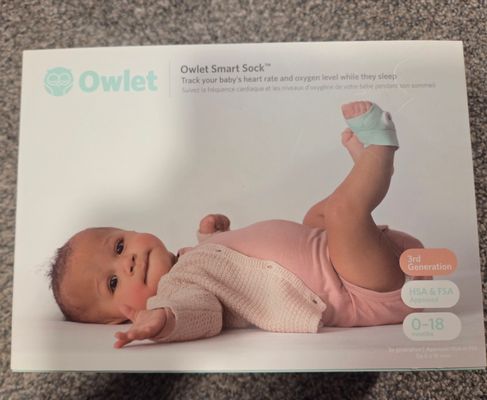 Original Owlet Sock with all assesories This is good if you have the original app!NOT the dream sock