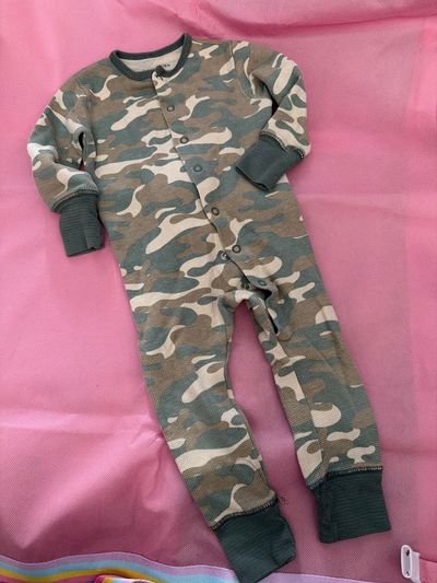 Light Camo One Piece  18 Months