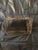 Amazon Clear Gold Trim Box Style Bag w/ Chain Strap