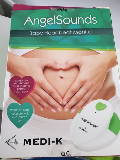 Angel Sounds Baby Heartbeat Monitor Works but can't include gel, it expired
