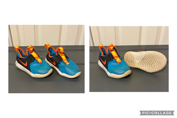 Nike, size 7c Flexrunner, flexible with stretchy straps 7 (Toddler)