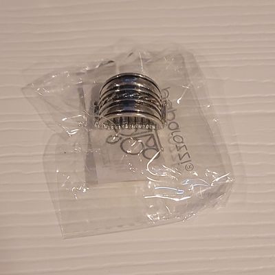 Paparazzi Multisize Big Flourish Ring Silver