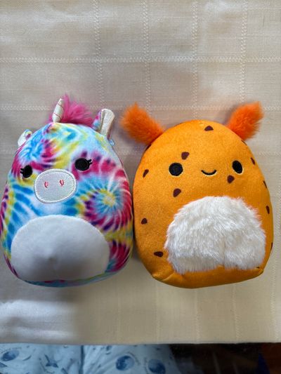 2 mini Squishmallows
